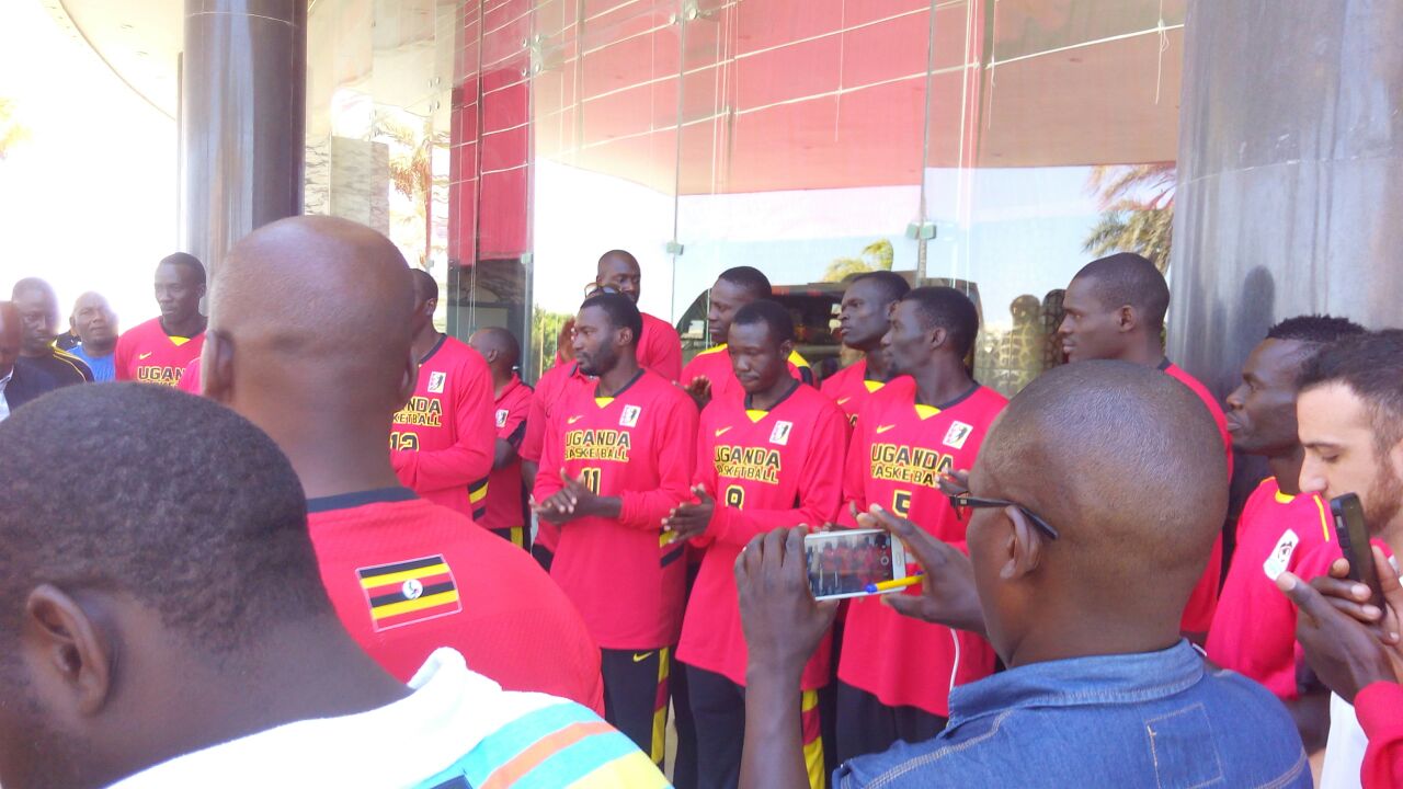 منتخب اوغندا للسلة يؤازر الاوناش