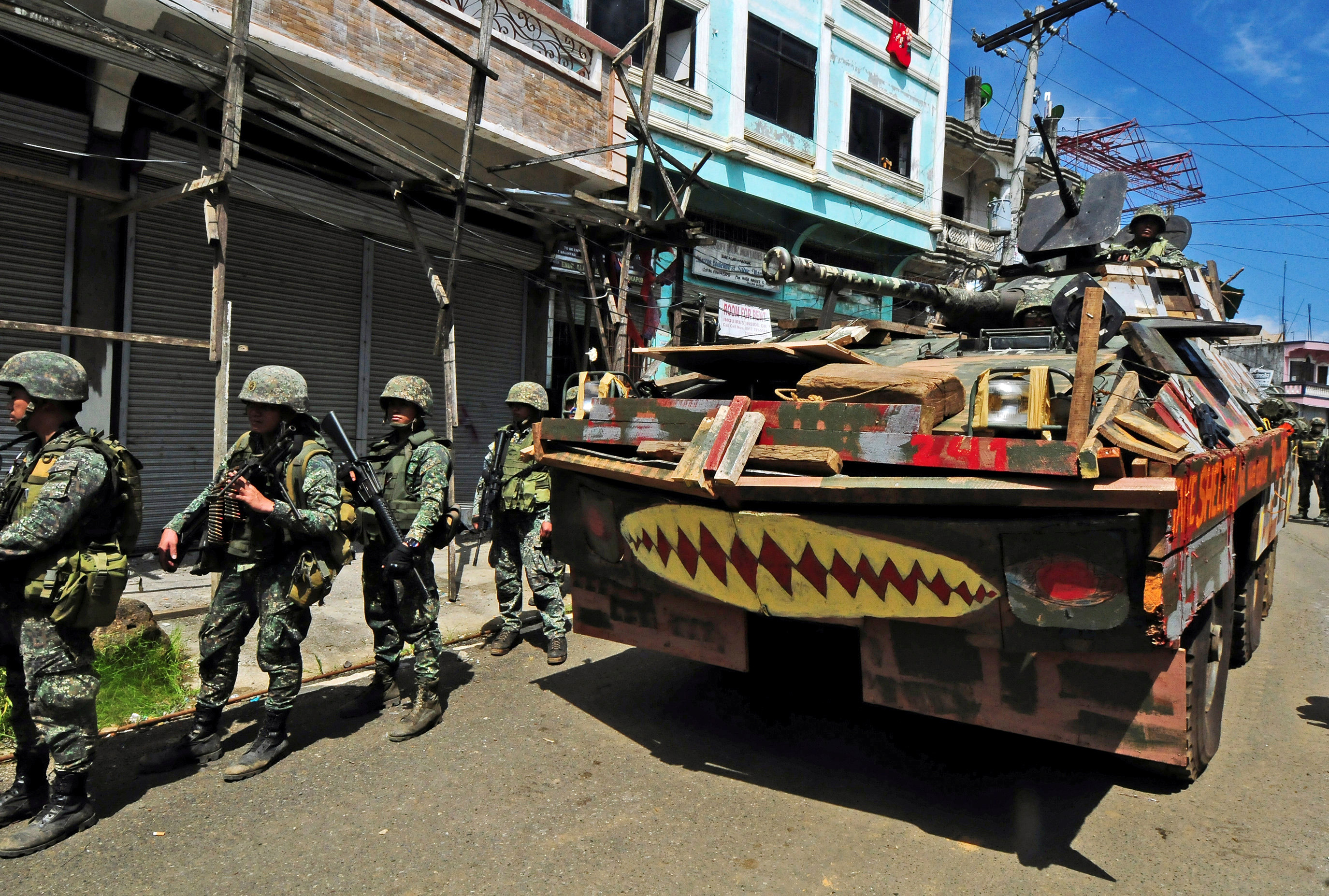 توغل الجيش الفلبينى