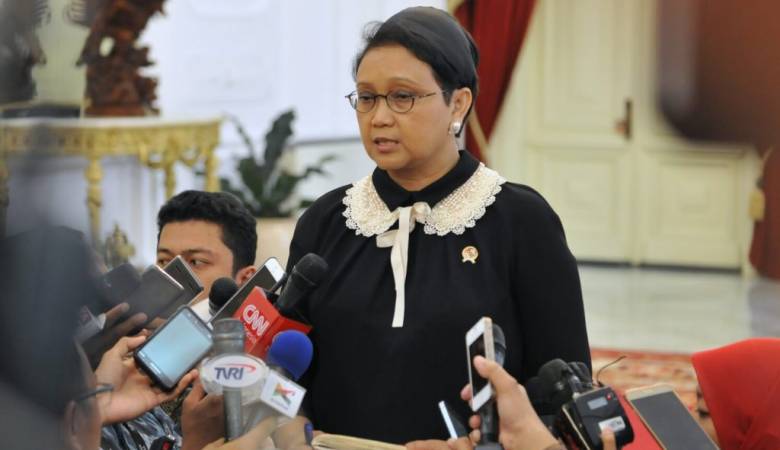 وزيرة خارجية إندونيسيا رينتو مارسودى