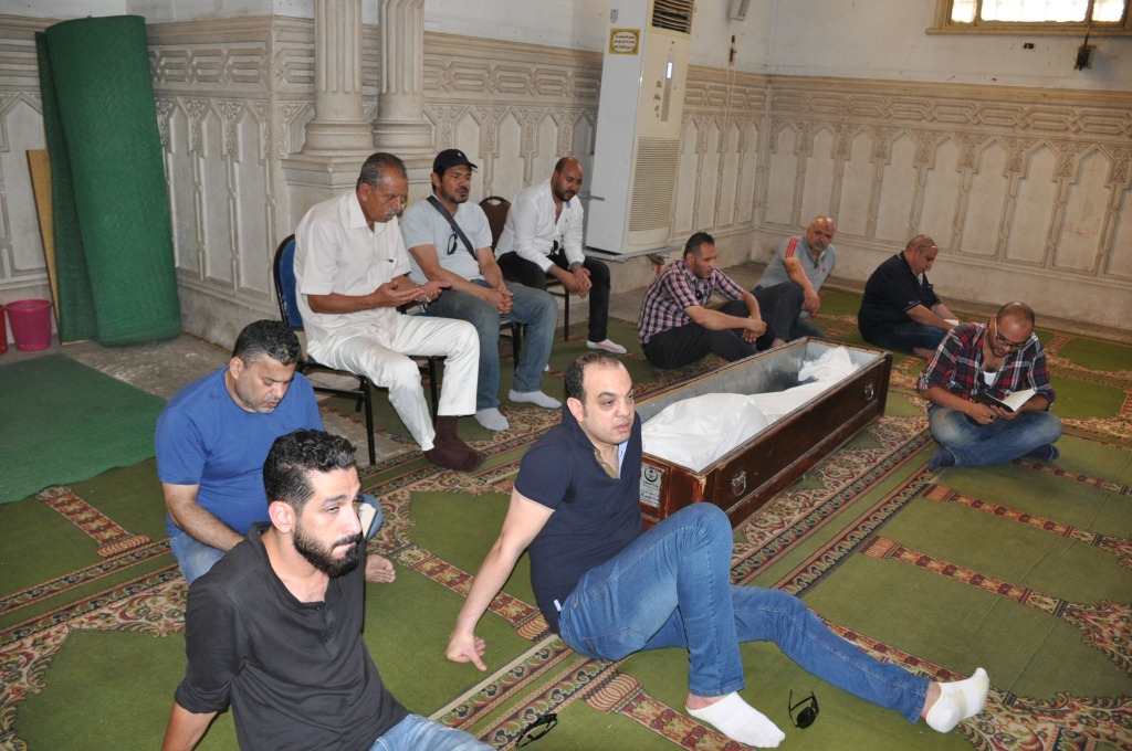 جنازة والد باسم سمرة (2)