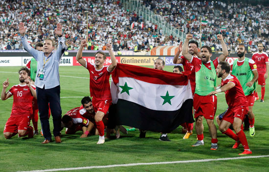 احتفالات سوريا بالتأهل للمونديال (6)