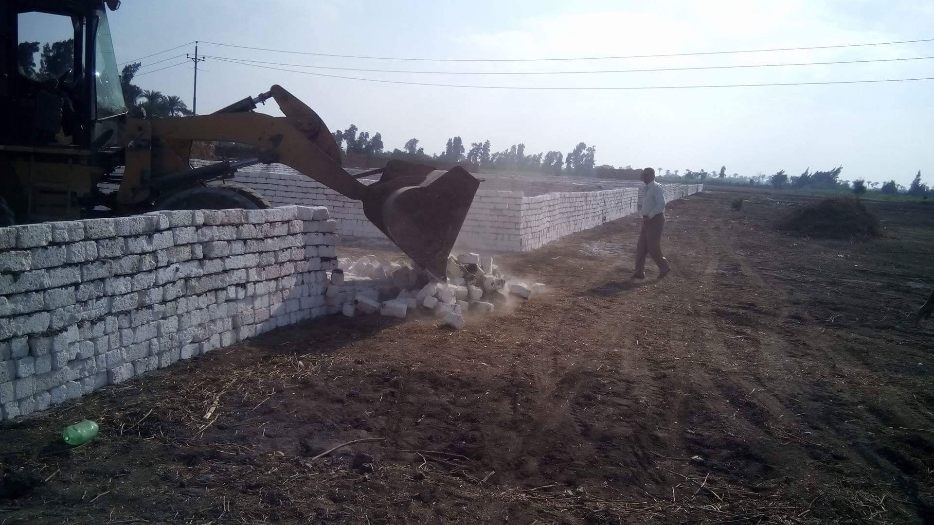 إزالة التعديات على أملاك الدولة في حملة مكبرة بالقليوبية (2)