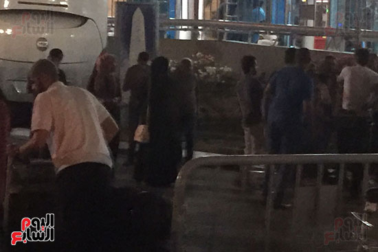 حجاج غزة يغادرون مطار القاهرة (30)