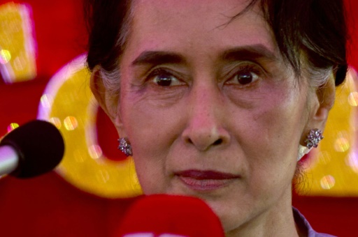 رئيسة وزراء بورما أونج سان سو كى