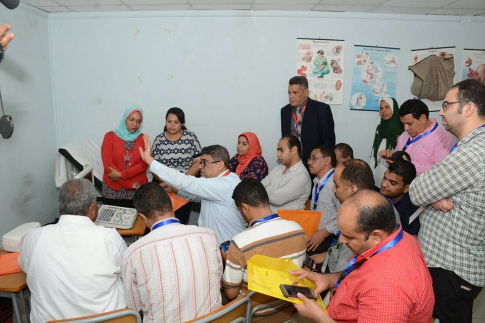  فعاليات الدورة 23 لمدرسة الجمعية المصرية للأشعة بمحافظة الأقصر