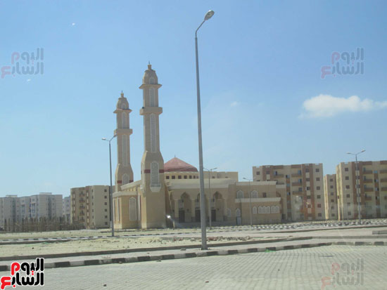 مسجد المشروع الإماراتى مغلق ولم يسلم للأوقاف حتى الآن