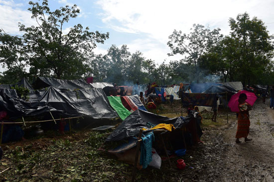 مخيمات الروهينجا داخل أراضى بنجلادش