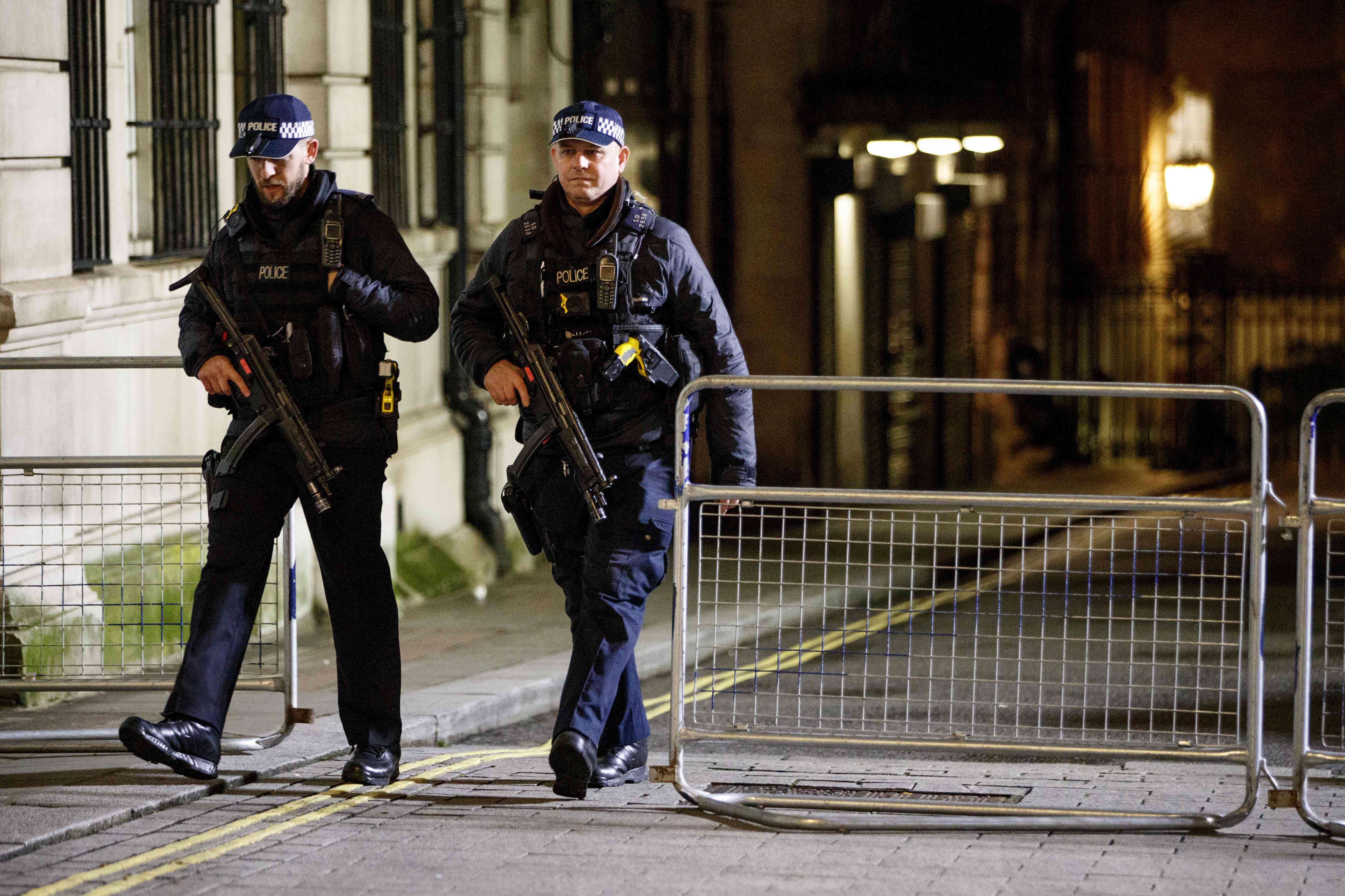 الشرطة في شوارع لندن