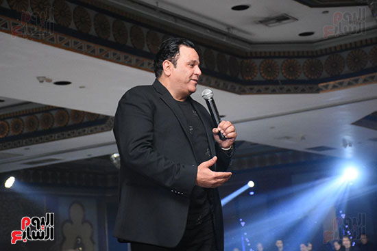 محمد فؤاد يشعل حفل رأس السنة بالزمالك اليوم السابع