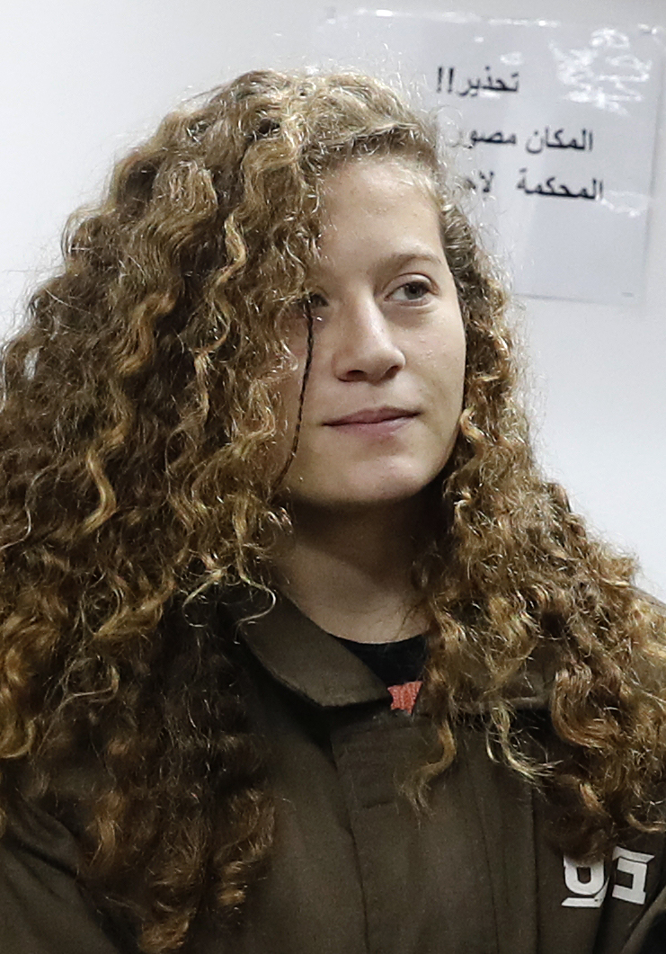 الطفلة عهد التميمى 