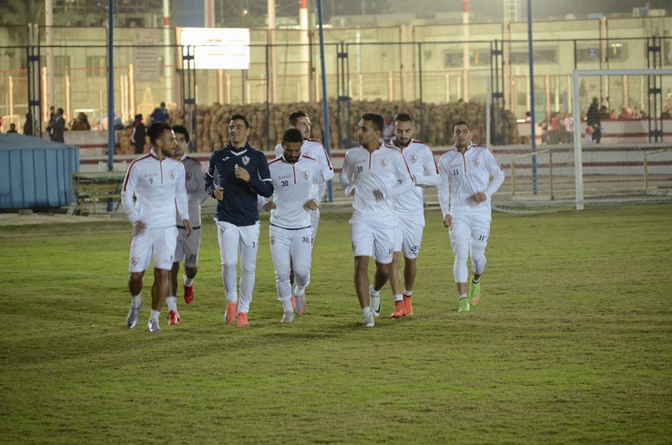 ظهور خالد قمر بعد التراجع عن الانقطاع فى تدريبات الزمالك