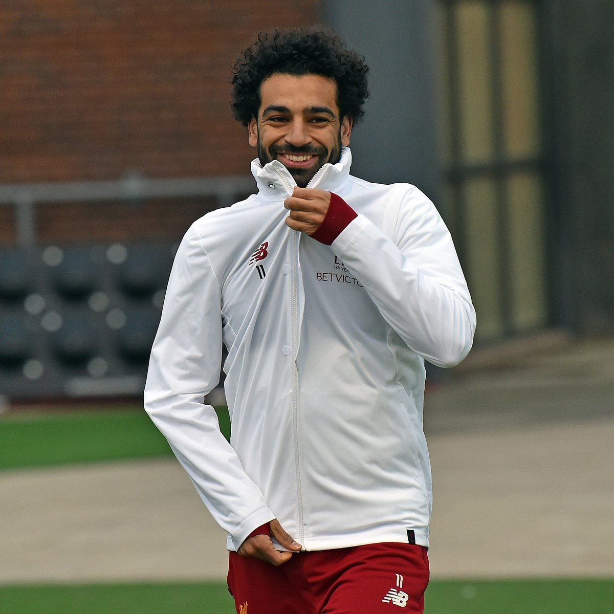 محمد صلاح فى تدريبات ليفربول الخميس