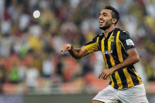 محمود كهربا لاعب الاتحاد السعودى