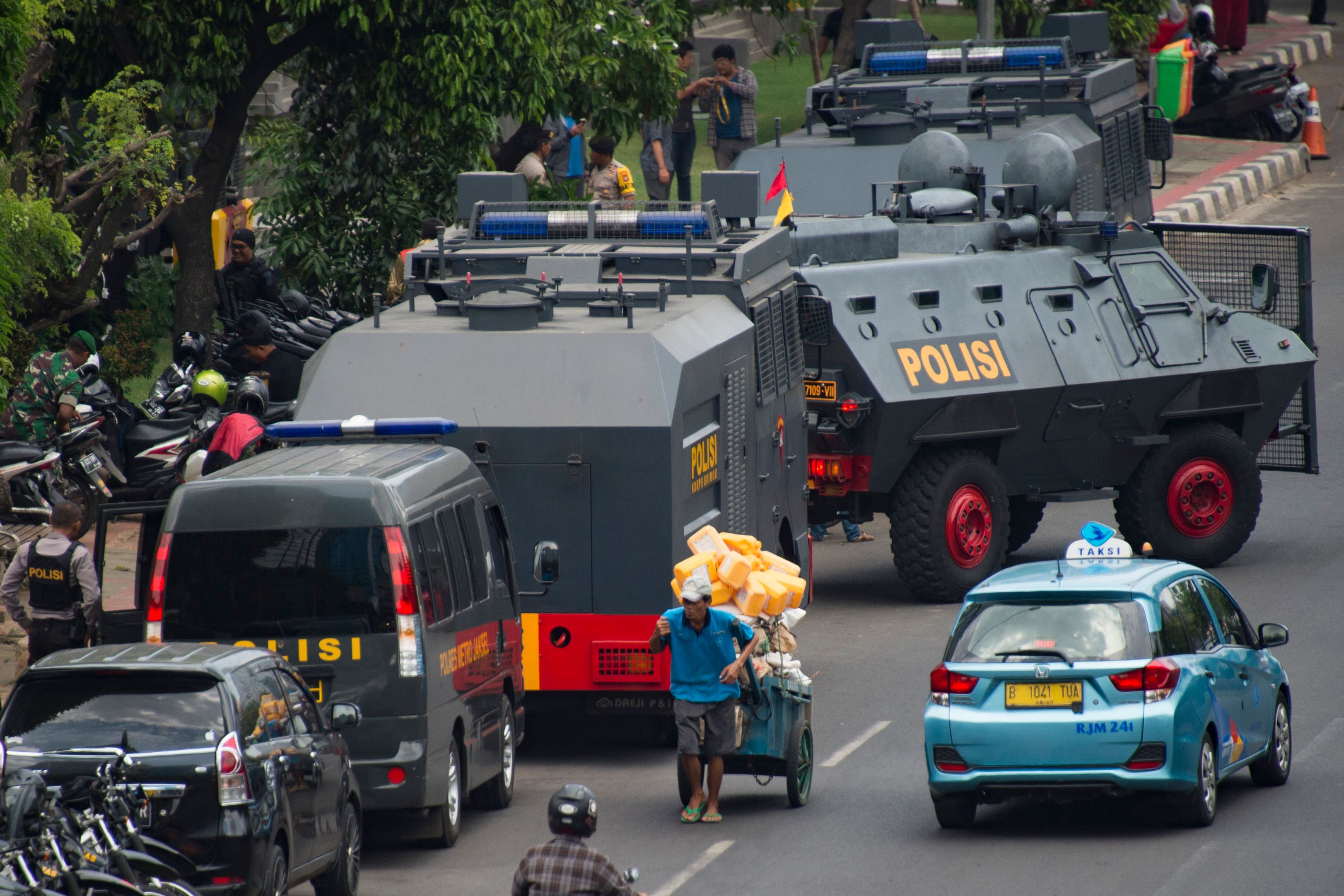 قوات الشرطة الإندونيسية