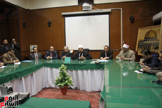ه فعاليات توقيع بروتوكول بين وزارة الأوقاف والمعهد العالى للدراسات الإسلامية (4)