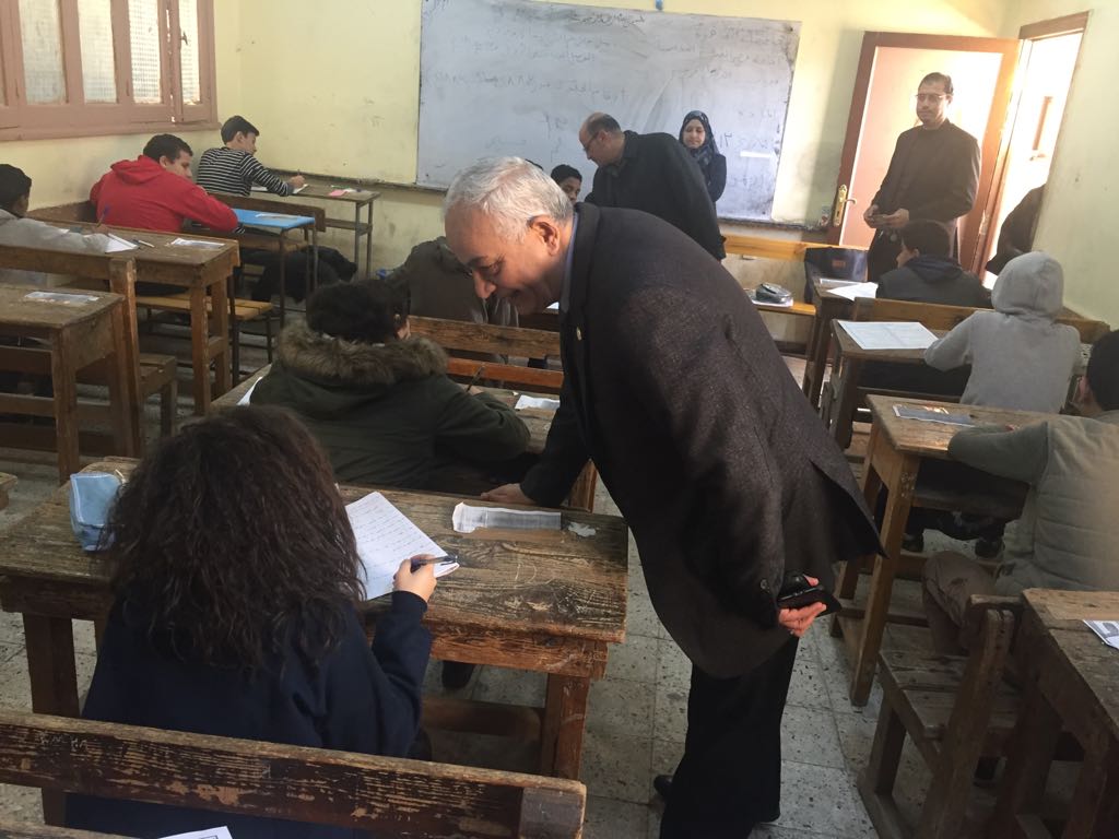 حجازي يتفقد سير امتحانات شهادة إتمام الدراسة بمرحلة التعليم الأساسي بالقاهرة (5)