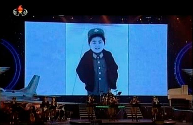 زعيم كوريا الشمالية خلال مرحلة الطفولة