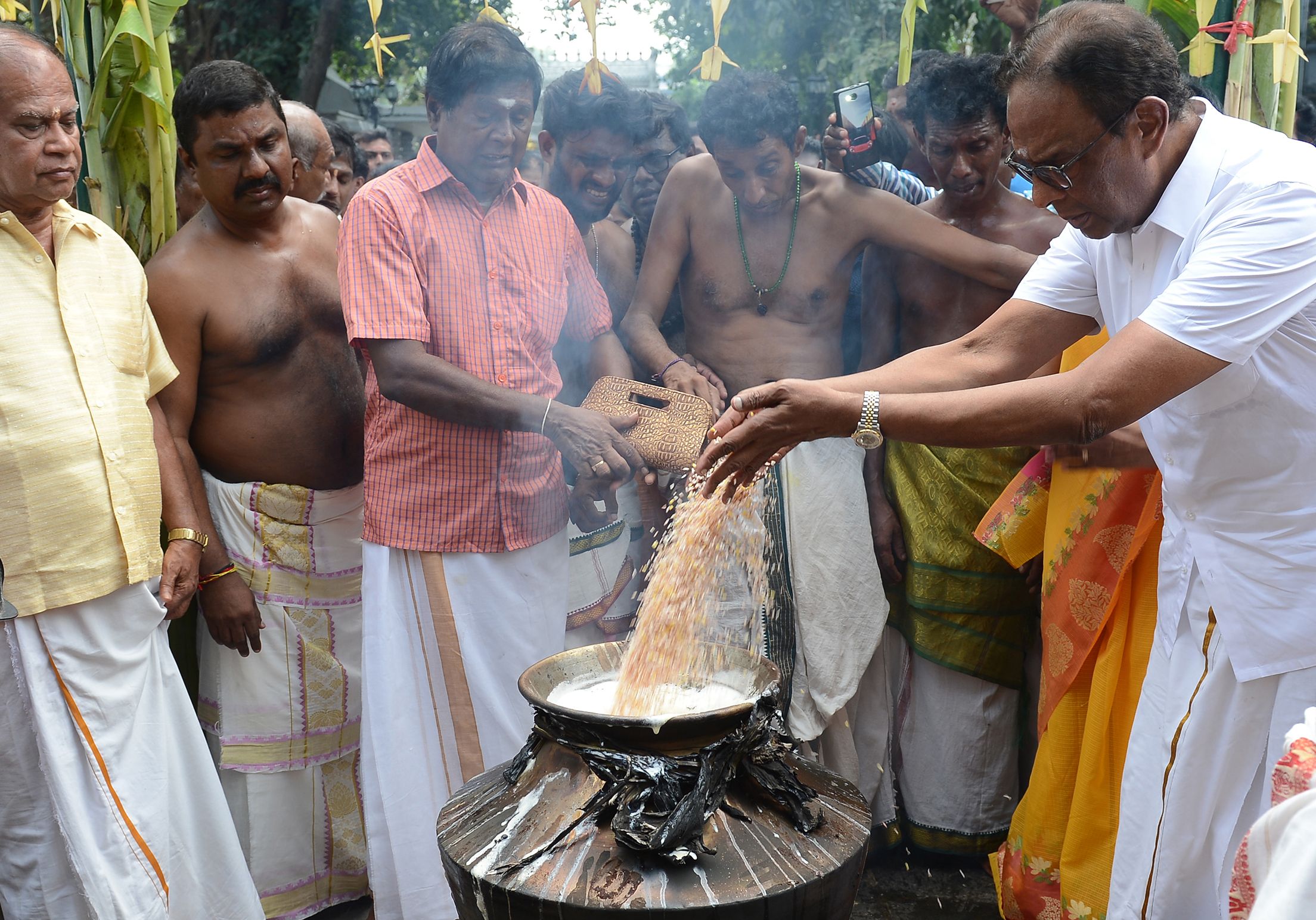 احتفالات مهرجان البونجال فى سريلانكا
