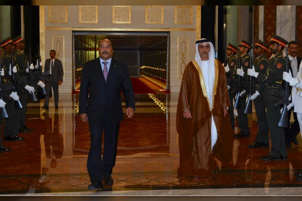 استقبال رئيس الإمارات