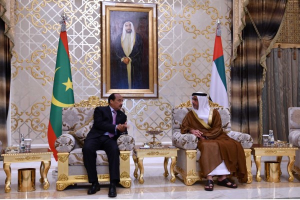 الرئيس الموريتاني في الإمارات