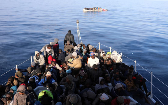 هجرة غير شرعية قرب السواحل الليبية
