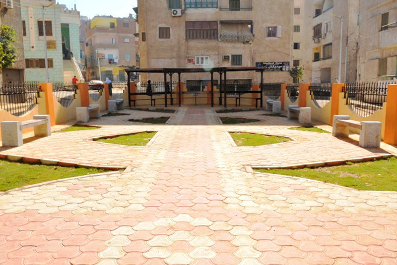 حديقة عامة بمدينة ناصر    (4)