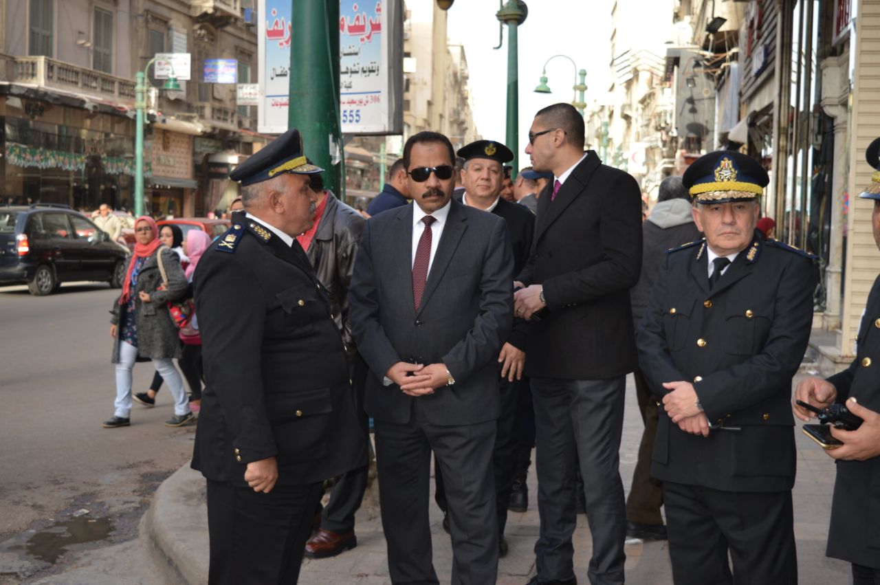 مدير أمن الإسكندرية يتفقد الخدمات الأمنية (4)