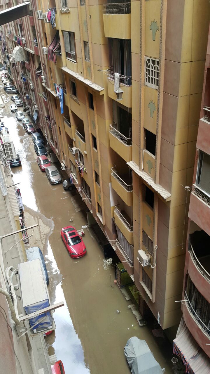 غرق الشارع