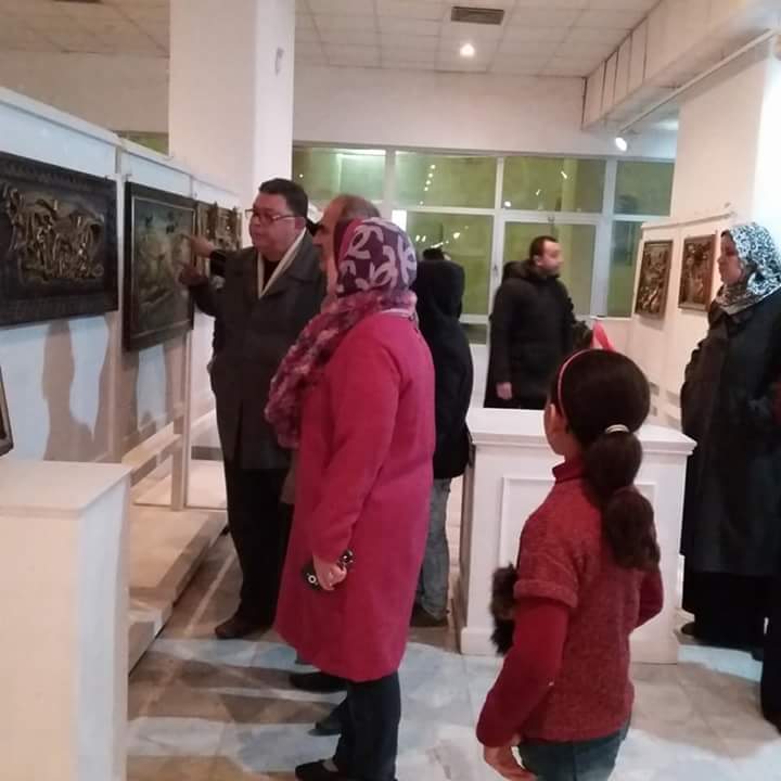 افتتاح معرض الفن التلقائي بقصر ثقافة دمياط الجديدة  (6)