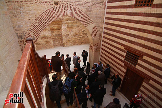 صور وزراء الآثار والسياحة والأوقاف يفتتحون منطقة باب الوزير الآثرية (37)
