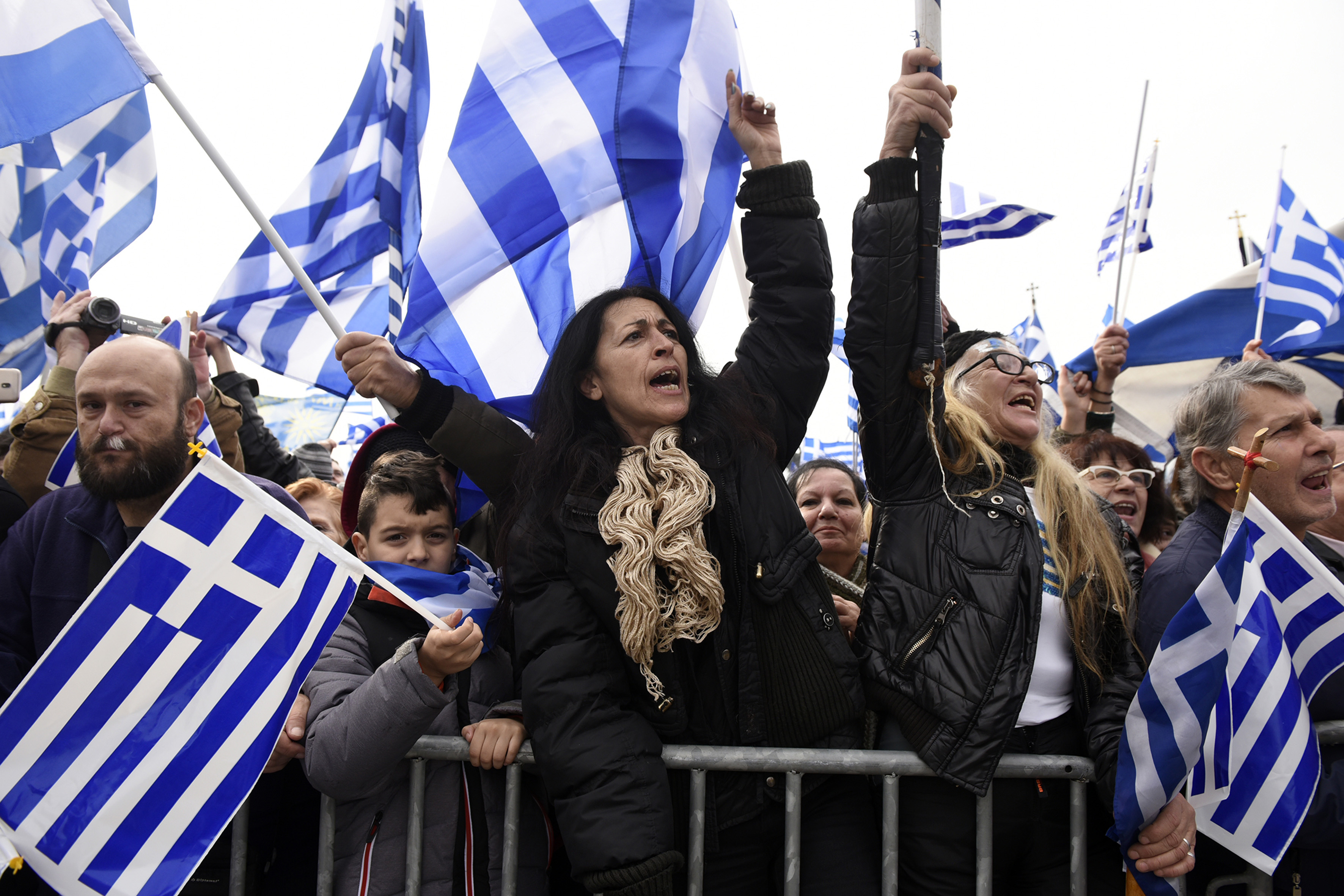 جانب من الاحتجاجات فى اليونان