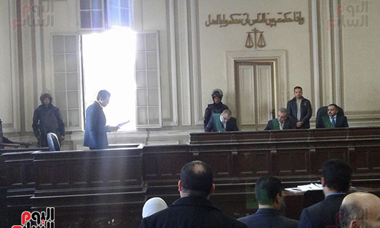 تأجيل الحكم على حسن البرنس و32 قياديا إخوانيا فى قضايا عنف لـ 28 فبراير (3)