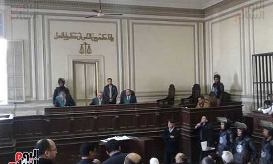 تأجيل الحكم على حسن البرنس و32 قياديا إخوانيا فى قضايا عنف لـ 28 فبراير (1)