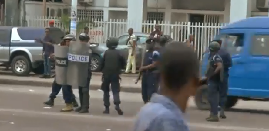 قوات الشرطة فى الكونغو