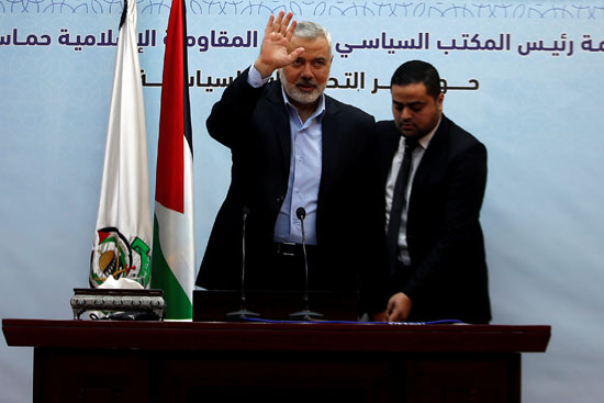 إسماعيل هنية رئيس المكتب السياسى لحركة حماس 