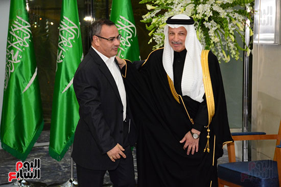 احتفالية السفارة السعودية بمناسبة مرور الذكرى الثالثة لتولى الملك سلمان مقاليد الحكم (68)