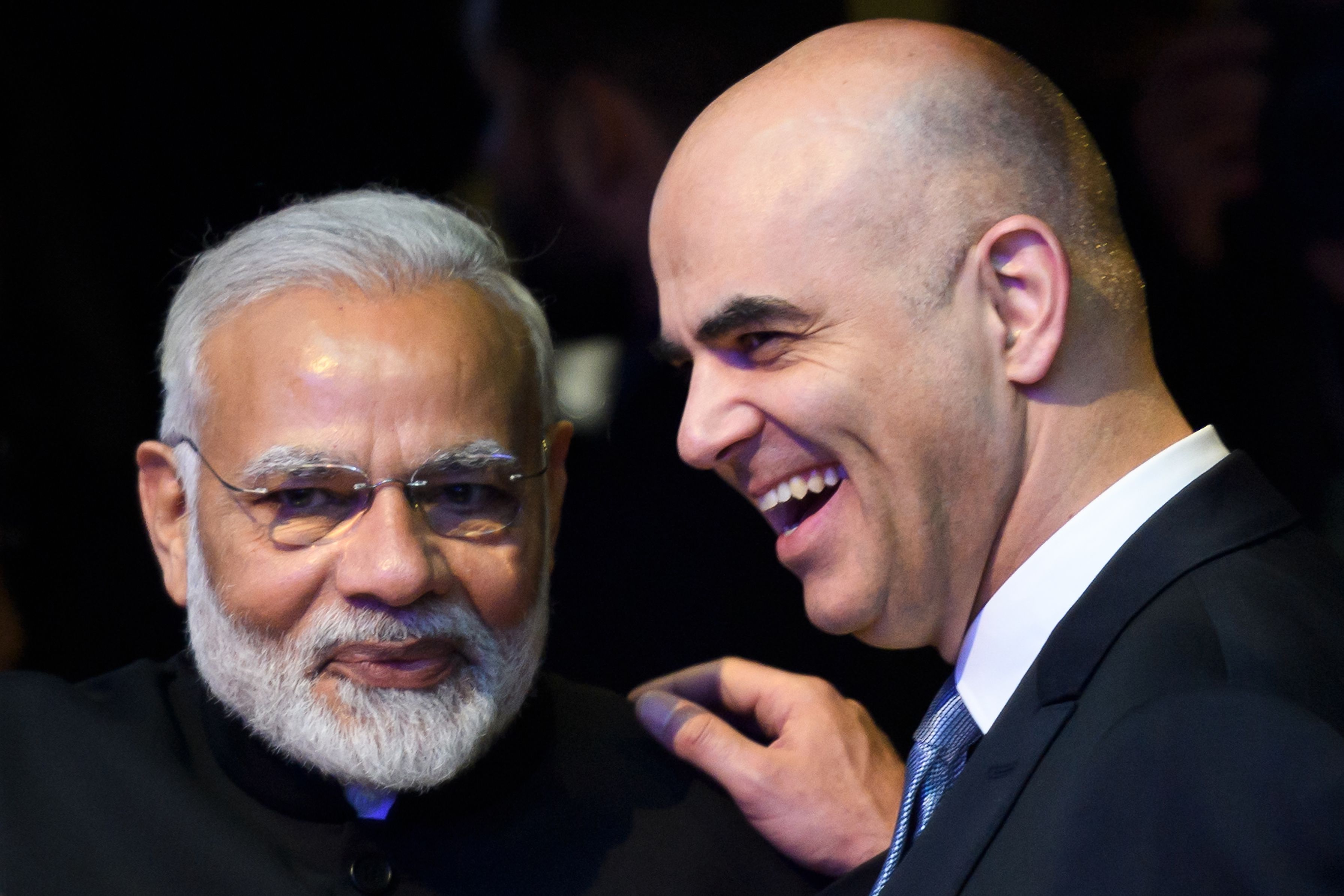 رئيس الوزراء الهندى ورئيس سويسرا
