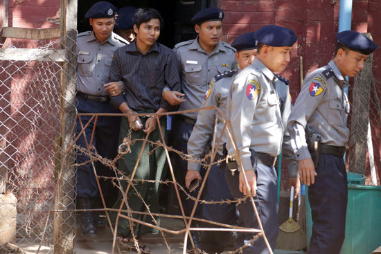 محاكمة صحفيى رويترز فى ميانمار