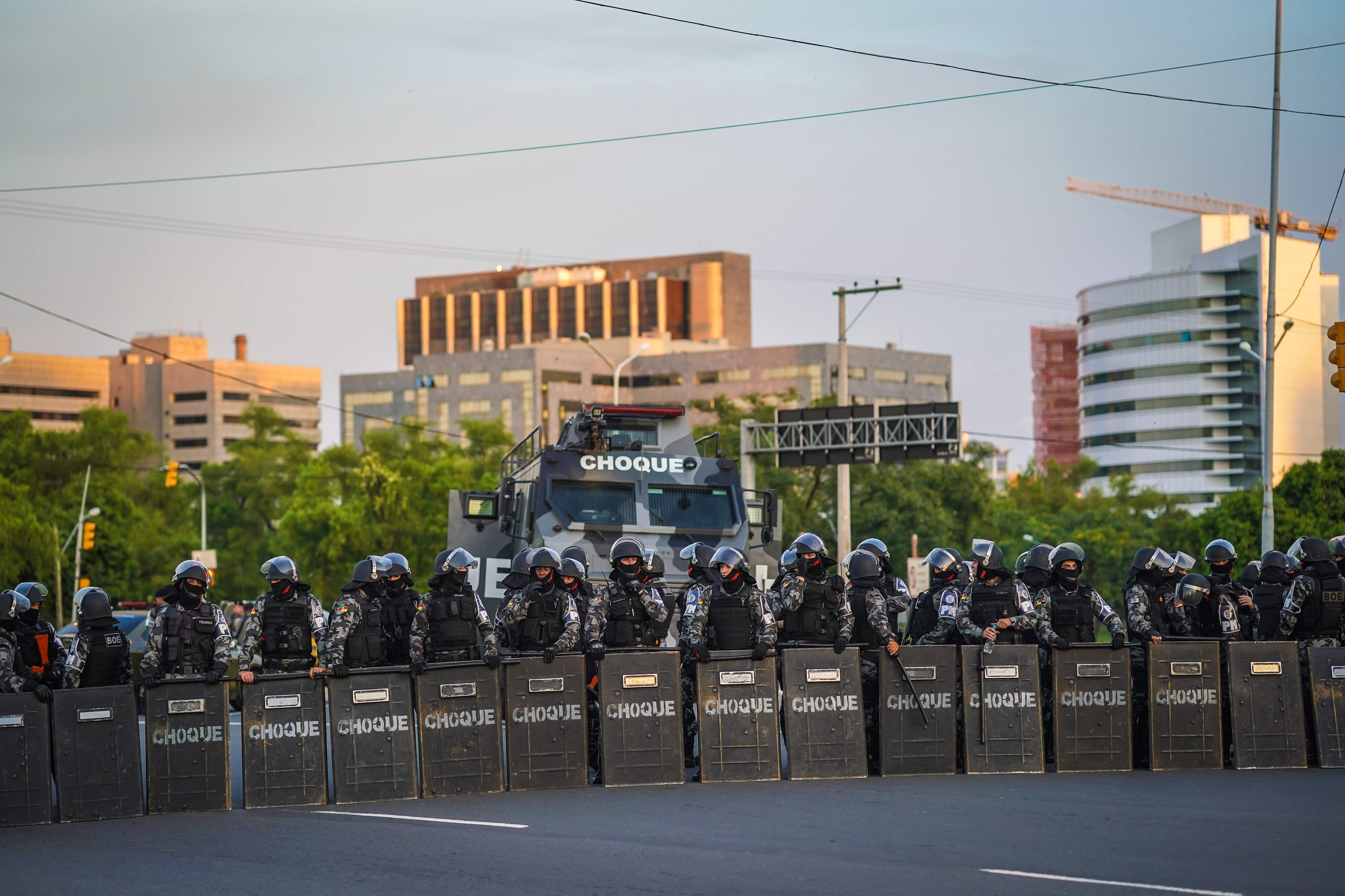 انتشار مكثف للشرطة البرازيلية