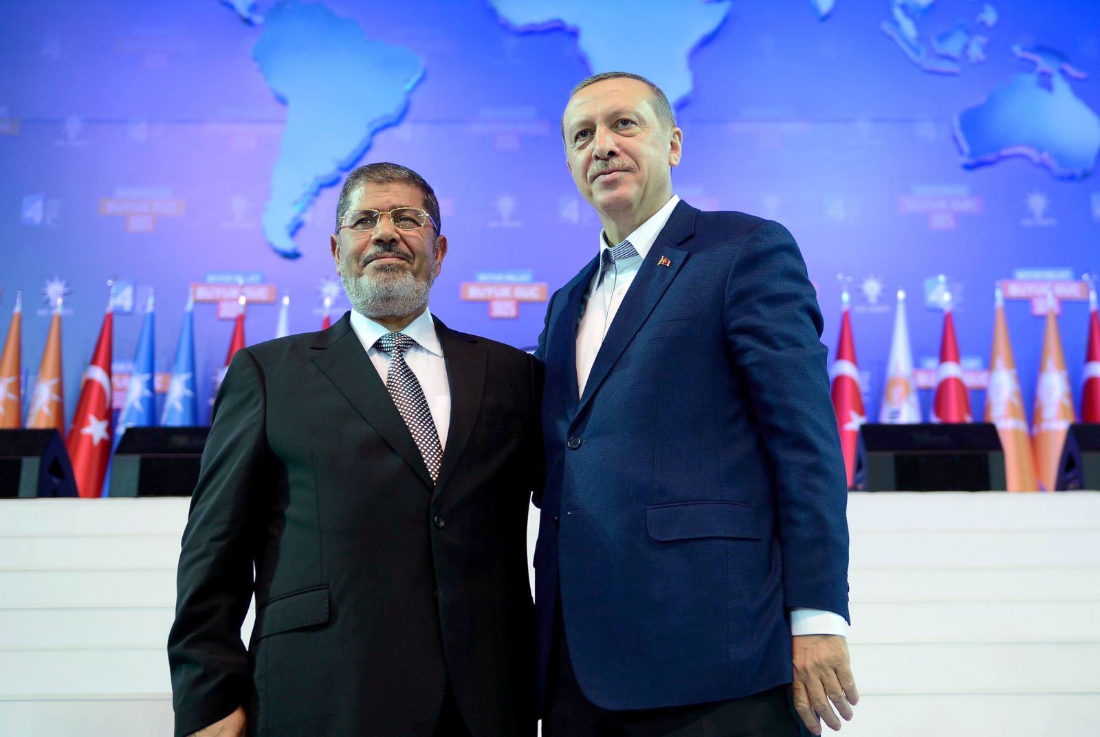 أردوغان والمعزول محمد مرسى