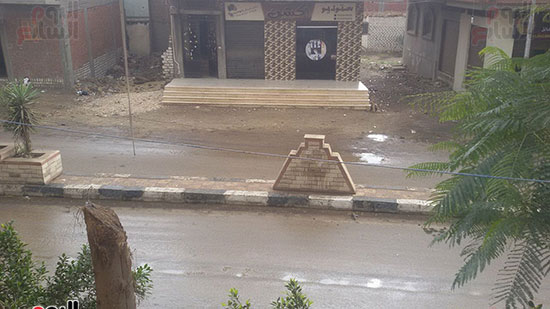  سقوط أمطار على محافظة بنى سويف