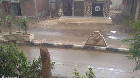 امطار على محافظة بنى سويف