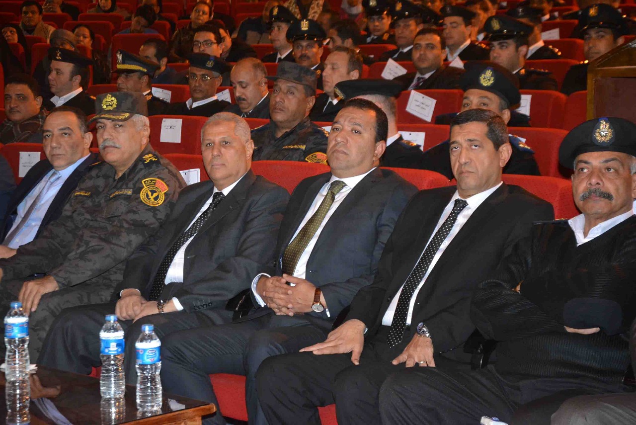 محافظ الأقصر يشهد إحتفالية مديرية الأمن بالذكري 66 لأعياد الشرطة المصرية (1)
