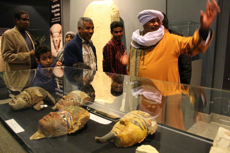 متحف الاقصر يستضيف اثار دراع ابوالنجا الفرعونية
