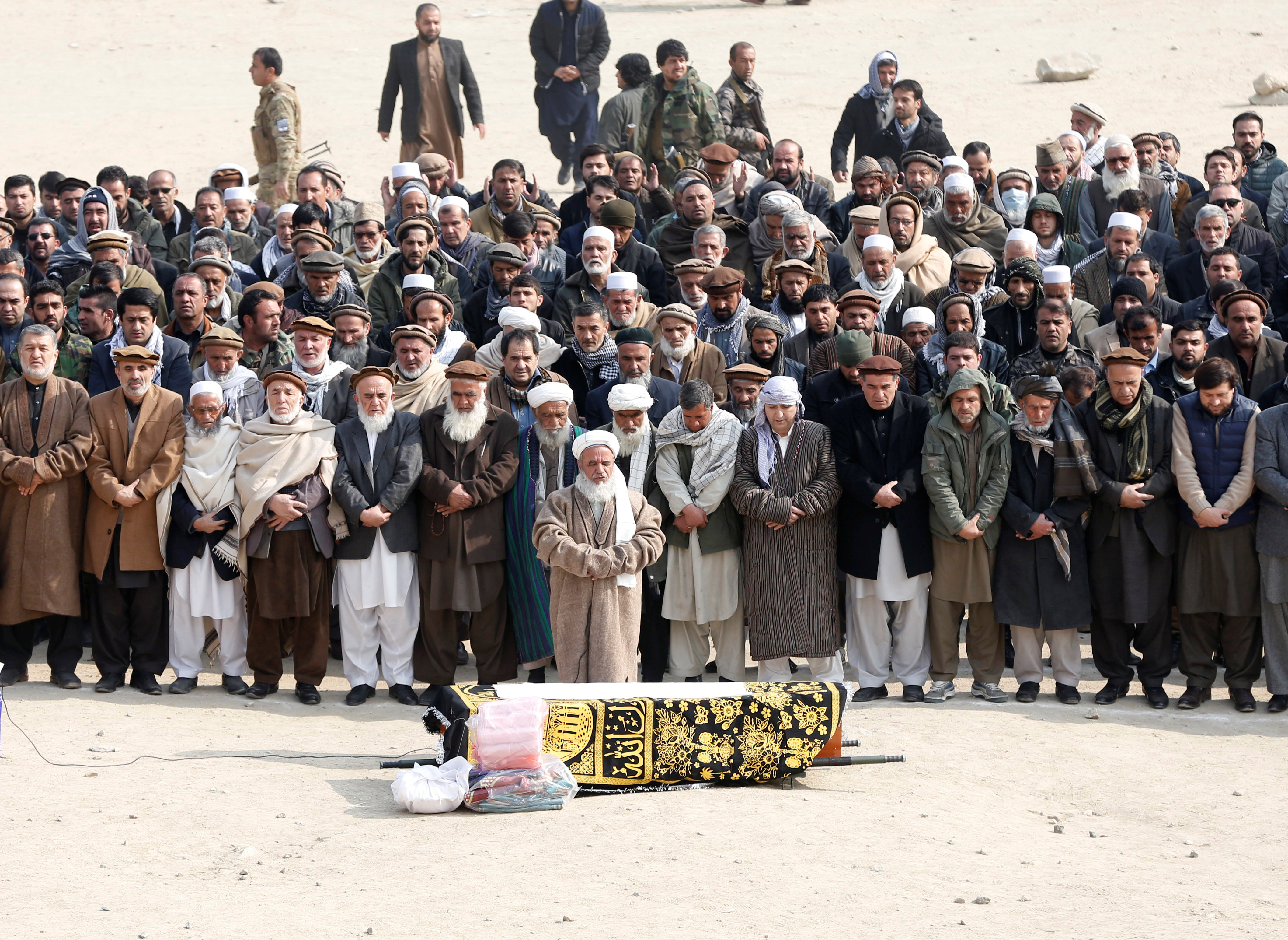 أفغانستان تُشيع ضحايا الهجوم الإرهابى فى كابول