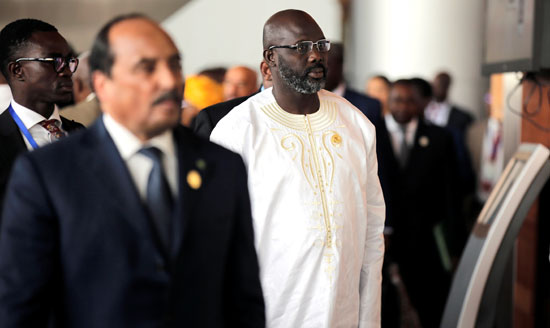 الرئيس الليبيري جورج ويه