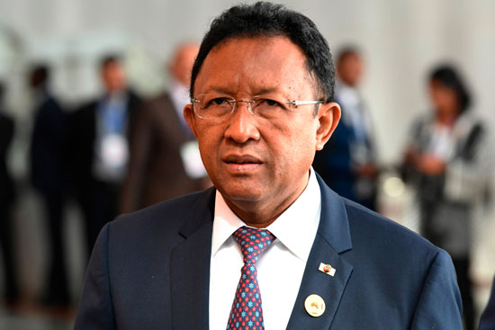 رئيس مدغشقر هيري راجاوناريامبيانينا