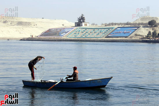 اعتدال--يعيد-النشاط--للصيد-في-بحيرات-الإسماعيلية----تصوير--محمد-عوض-(2)