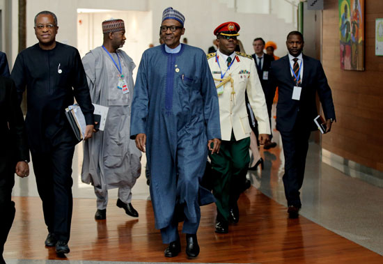 رئيس نيجيريا محمد بوهاري