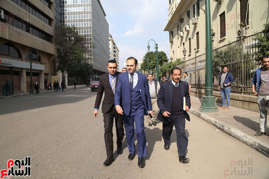 سمير عبد العظيم وكيل موسى مصطفى موسى رئيس حزب الغد (2)